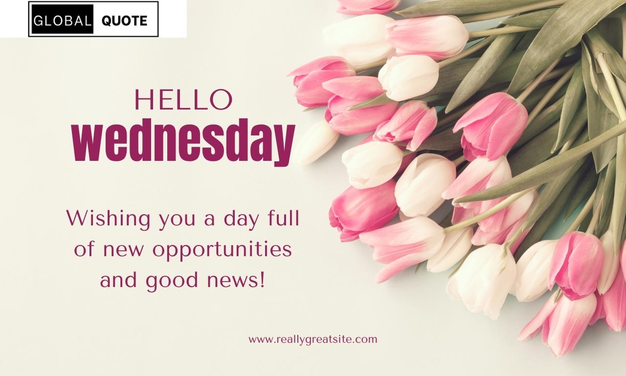 Sunrise with inspiring wednesday blessings message bringing peace, hope, and spiritual encouragement