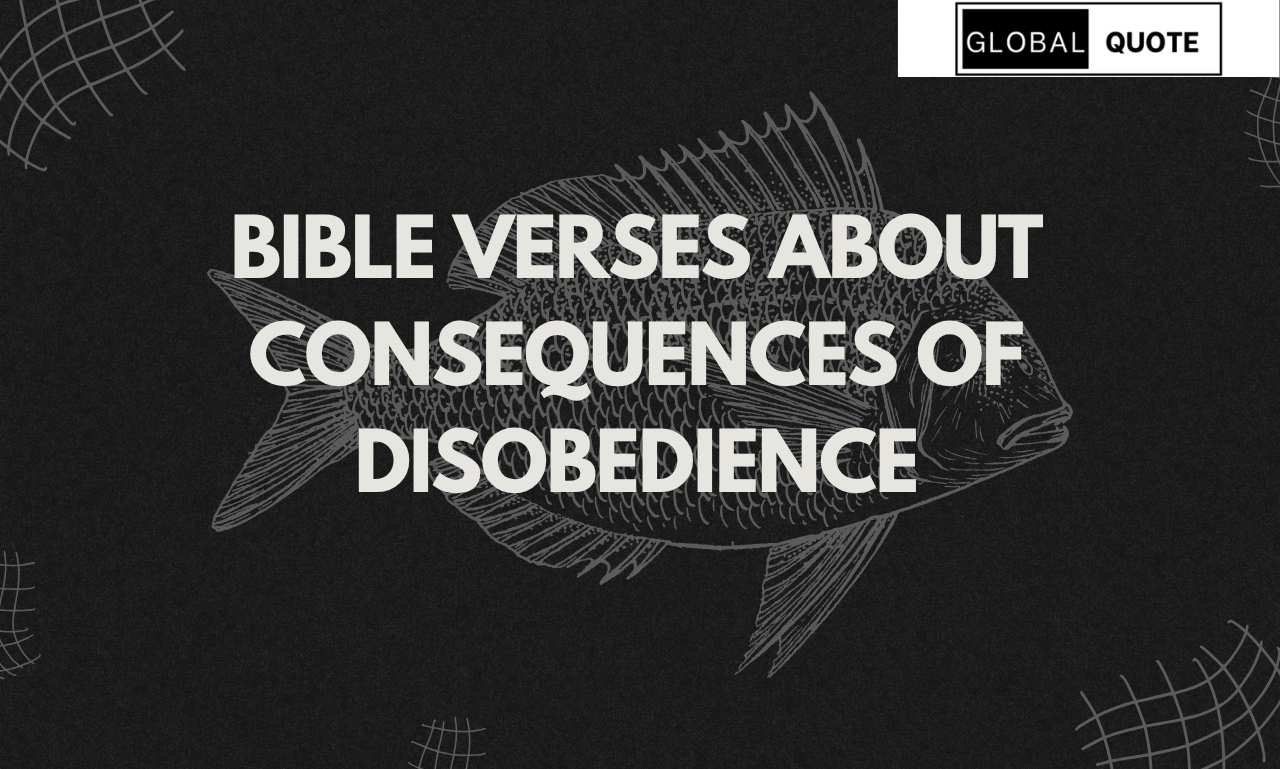 open bible showing bible verses about consequences of disobedience with peaceful background