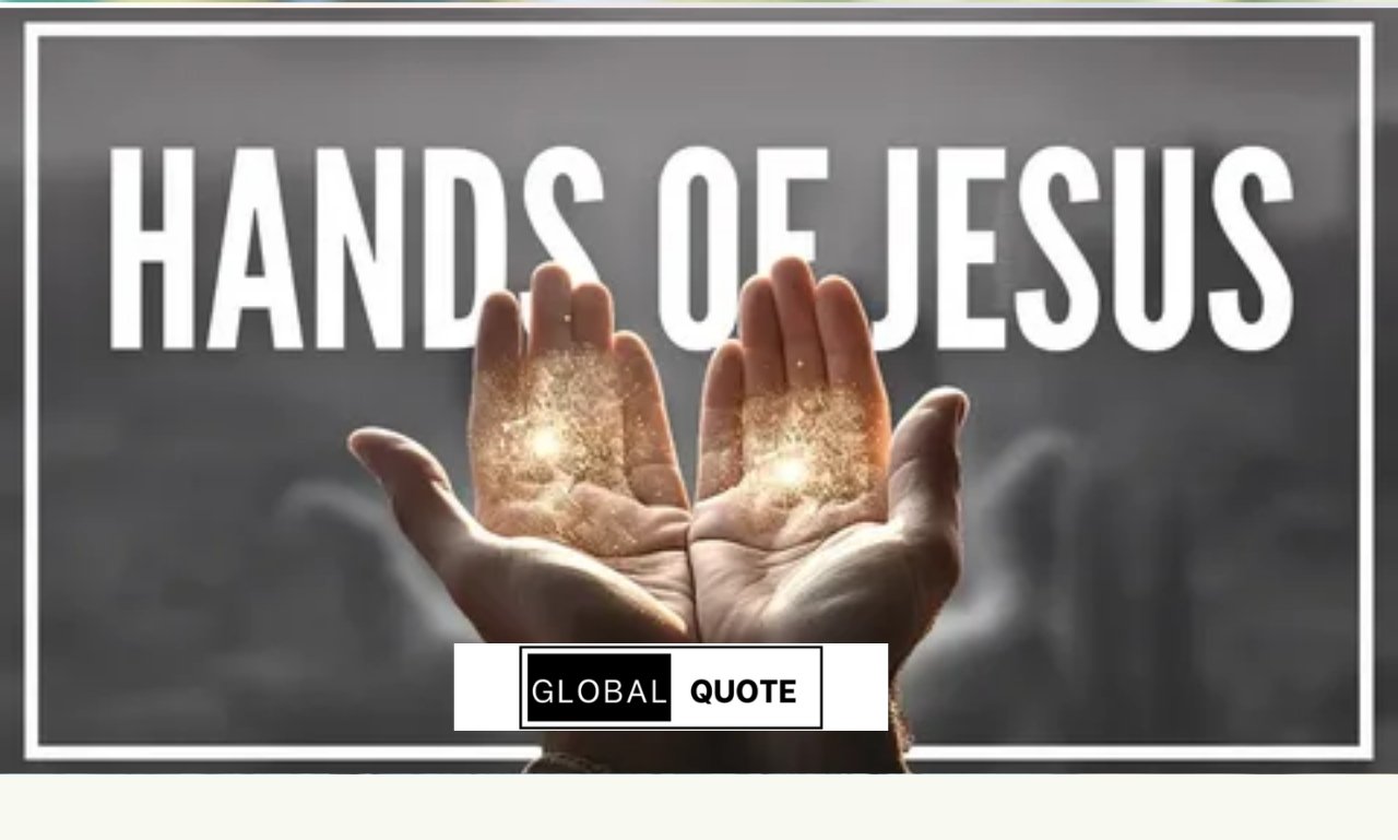 hands and feet of jesus the spiritual significance with crucifixion nails and glowing light