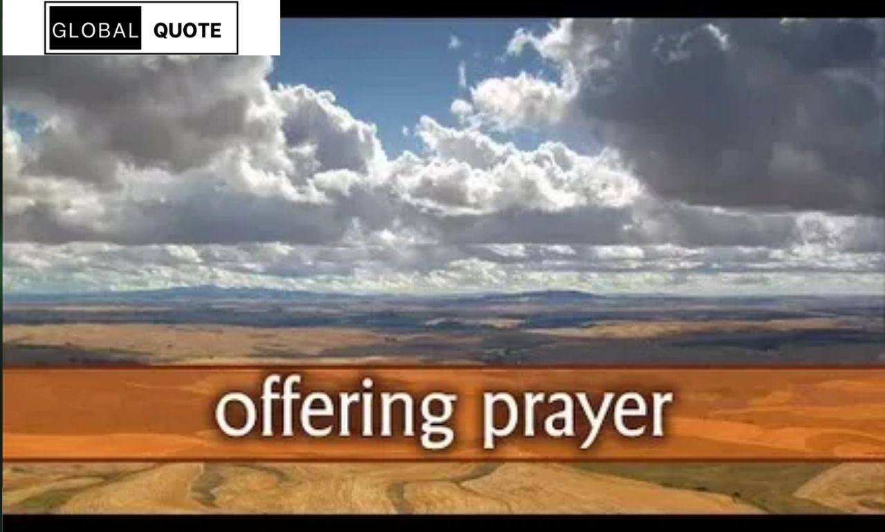 120 short offering prayers with hands giving offering in church, Bible open, symbolizing gratitude, faith, and generosity